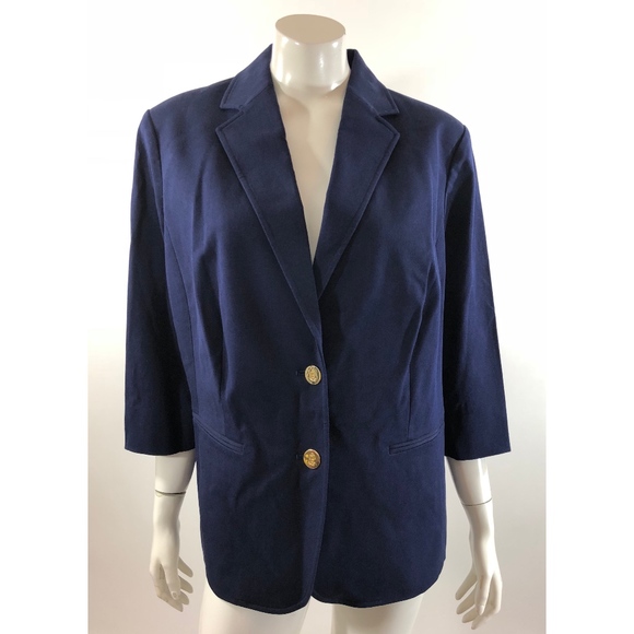 ralph lauren women's plus size blazers